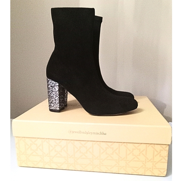 New Badgley Mischka Jewel Boots Size 6.5 - Picture 2 of 11